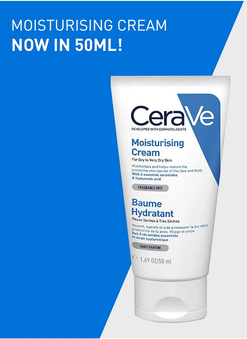 CeraVe Moisturizing Cream for Dry Skin with Hyaluronic Acid 50ml