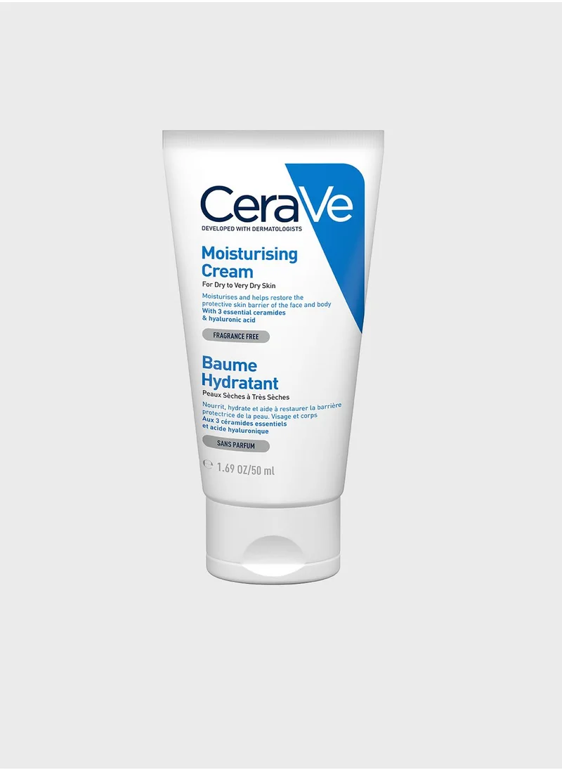 CeraVe Moisturizing Cream for Dry Skin with Hyaluronic Acid 50ml