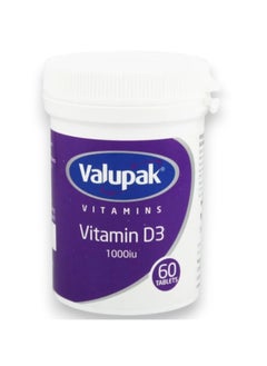 Valupak Vitamin D3,  1000iu, 60 Tablets - pzsku/Z1D3DE0E6F777B79EA3F9Z/45/_/1703429951/83ad8345-5278-431c-bc13-e5eb9eea8cd1