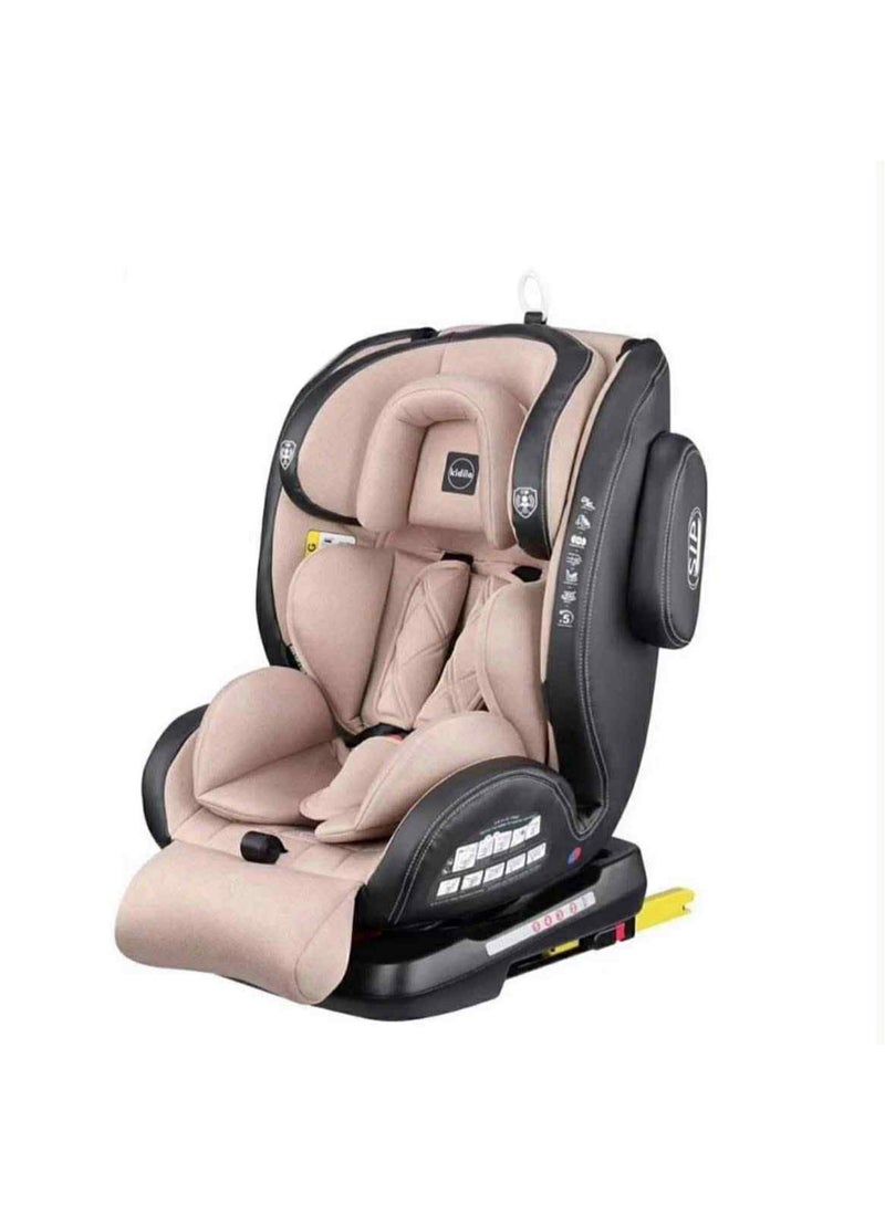 Kidilo Booster Car Seat with 5-Point Belt and Adjustable Headrest, for Toddlers, Group 1-2-3, 9-36 kg, Up to 12 Years, ECE Safety Certificate