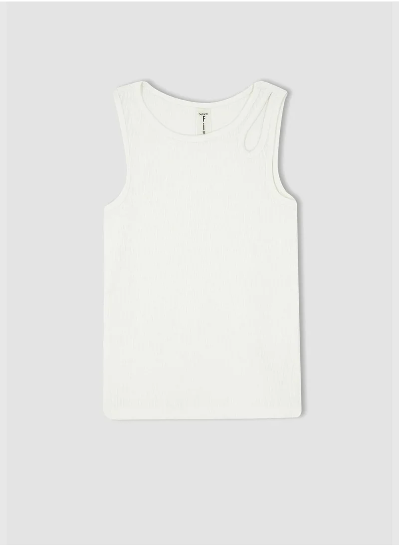 DeFacto Girl Sleeveless Knitted Tank Top