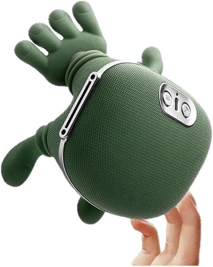 Neck and Shoulder Massager with Heat, Hand Shaped Bionic Heated Massage with 4D Kneading, Electric Rechargeable Cervical Neck Massager Like Fingers for Pain Relief Deep Tissue (Green) - Image 1