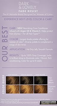 Dark & Lovely Dark and Lovely fade resistant rich conditioning hair colour Golden Bronze 379 - Image 2