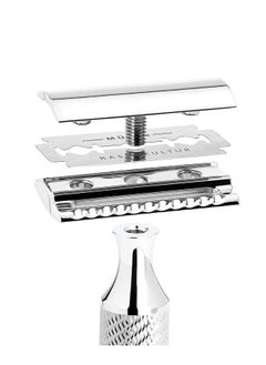 Muhle MÜHLE TRADITIONAL R89 Double Edge Safety Razor (Closed Comb) | Perfect for Everyday Use | Barbershop Quality Close Smooth Shave | Luxury Razor for Men  - Image 1