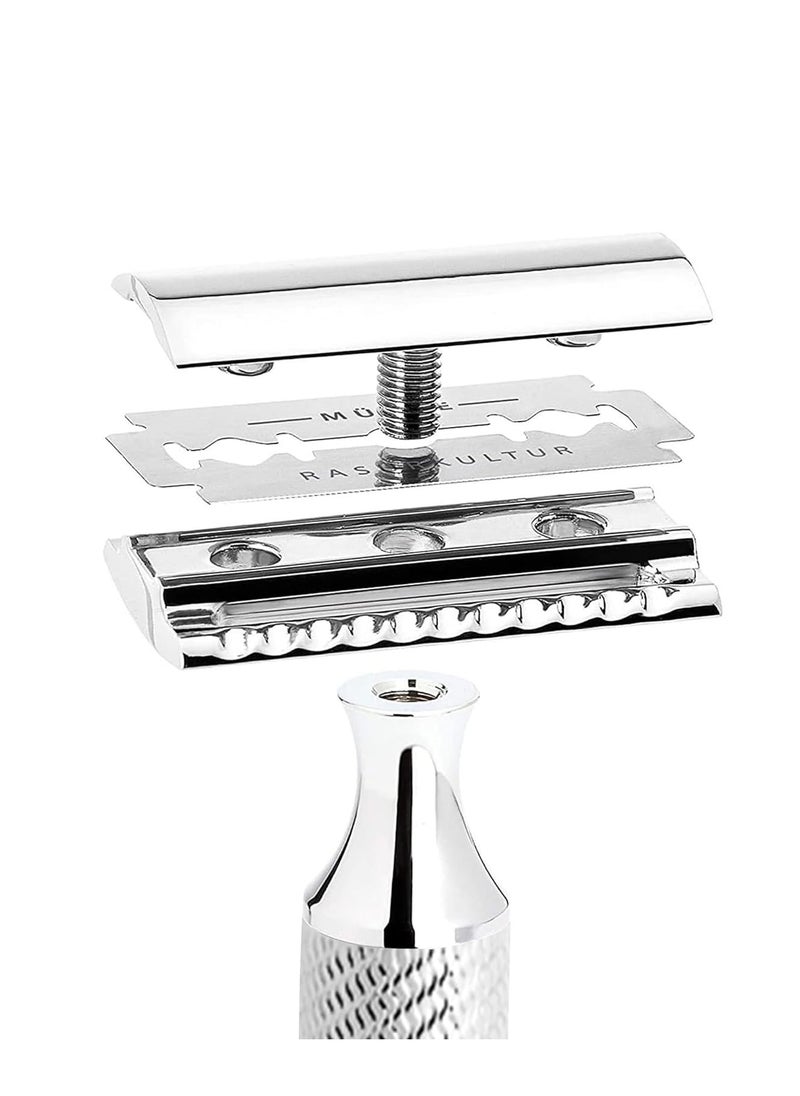 Muhle MÜHLE TRADITIONAL R89 Double Edge Safety Razor (Closed Comb) | Perfect for Everyday Use | Barbershop Quality Close Smooth Shave | Luxury Razor for Men  - Image 1
