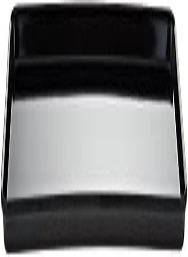 AKDC Harmony Melamine Horeca Rectangular Plate, Black 12 Inches, T2712 - Image 5