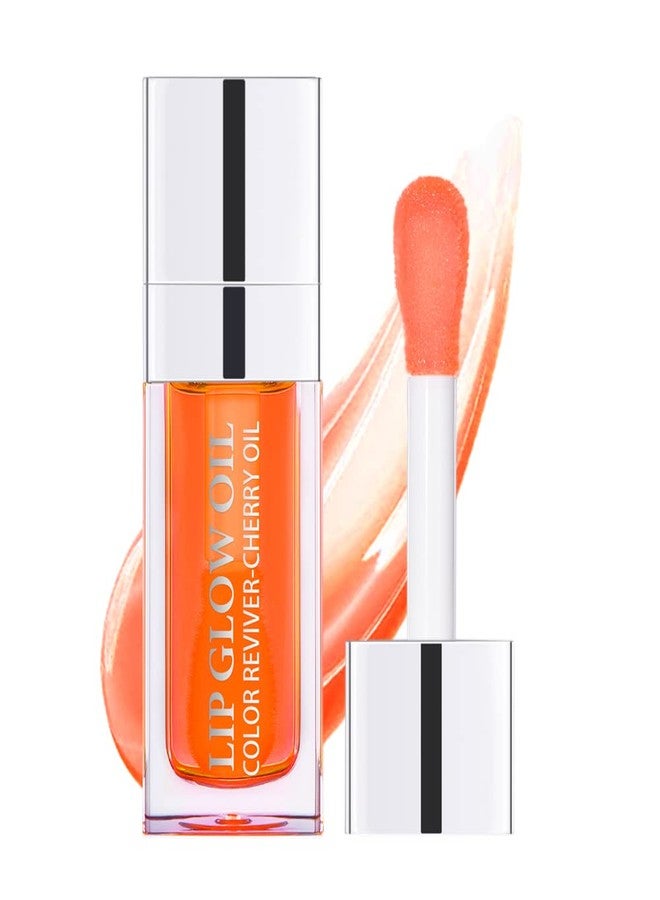 Sokgo Hydrating Lip Glow Oil, Plumping Lip Gloss, Moisturizing Lip Oil Gloss, Transparent Moisturizing Lip Balm, Natural Lip Plumper (Coral) - Image 1