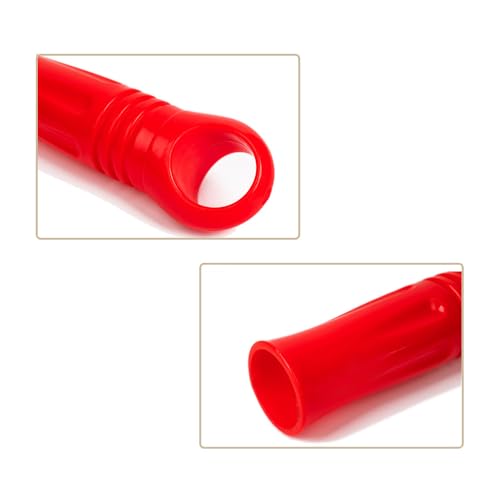 KOOBOOK 5Pcs Easy Install Broom Handle Replacement Cap Universal 25mm Mop Handle End Cap Slip Resistant Plastic Mop Cap Red Broom Gripper Compatible with Most Mops Brooms - Image 3