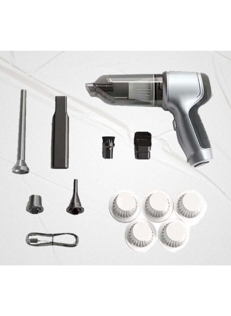 Denx Portable Wireless Vacuum Cleaner 1200Mah Internal Battery 26000Pa Suction Capacity 120W Power - Image 2