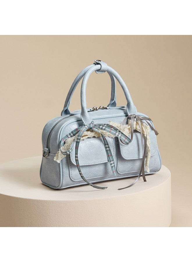 Josiny Summer Outing】 New Fashion Tote Bag, Light Luxury Women's Handbag, Large Capacity Bowling Bag - Image 2
