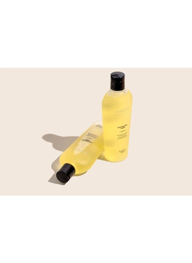 Aloette - Skin Refining Toner Balancing Tonic for Normal to Combination Skin, Removes Makeup & Dead Skin, Aloe Vera & Green Tea Extract, Cruelty Free, 8 Fl Oz - Image 1