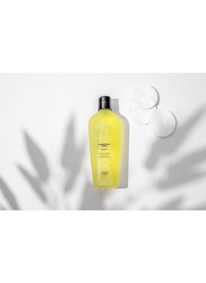 Aloette - Skin Refining Toner Balancing Tonic for Normal to Combination Skin, Removes Makeup & Dead Skin, Aloe Vera & Green Tea Extract, Cruelty Free, 8 Fl Oz - Image 1