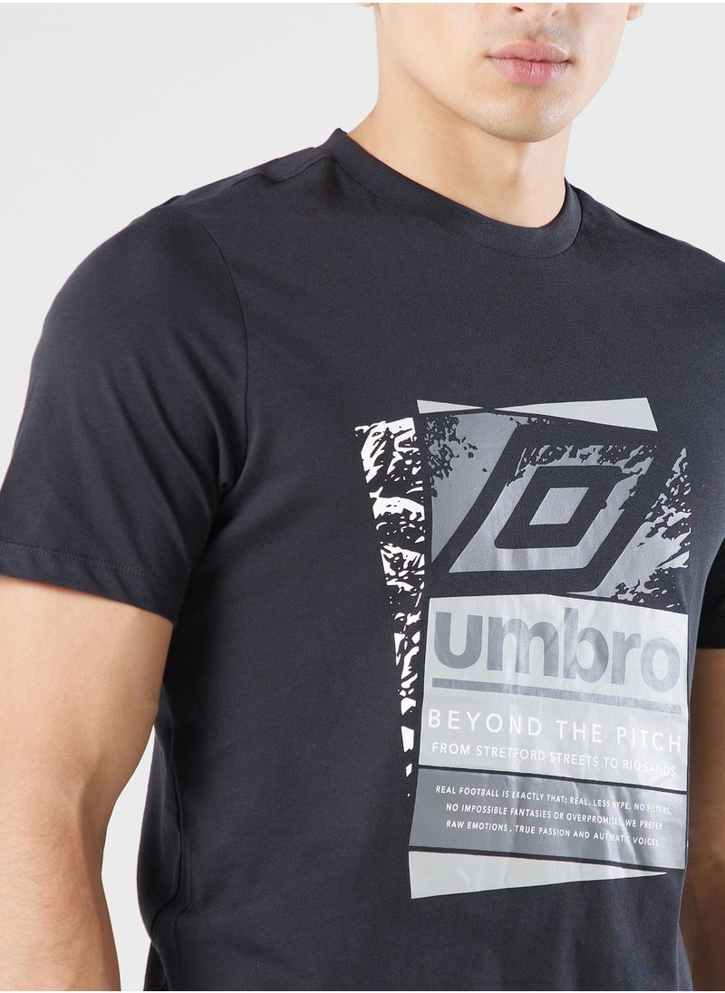 umbro - Layered Box Logo Graphic T-Shirt - Image 1