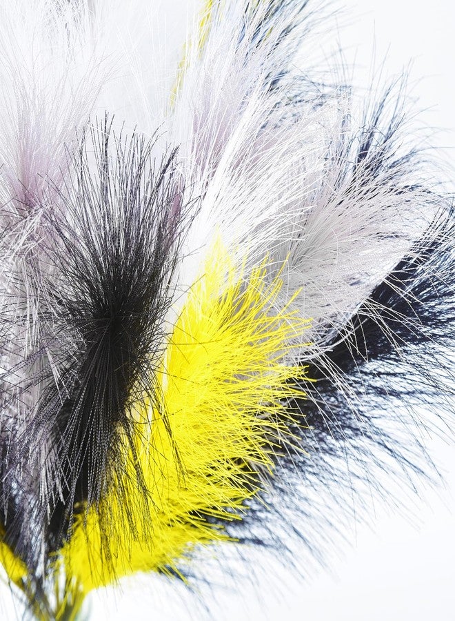 LSKYTOP Yellow Pampas Grass Decor,23Inch 16pcs Faux Pampas Grass Bouquets Artificial Pampas Fake Pampas Flower for Home Living Room Bedroom Vase Decor - Image 5