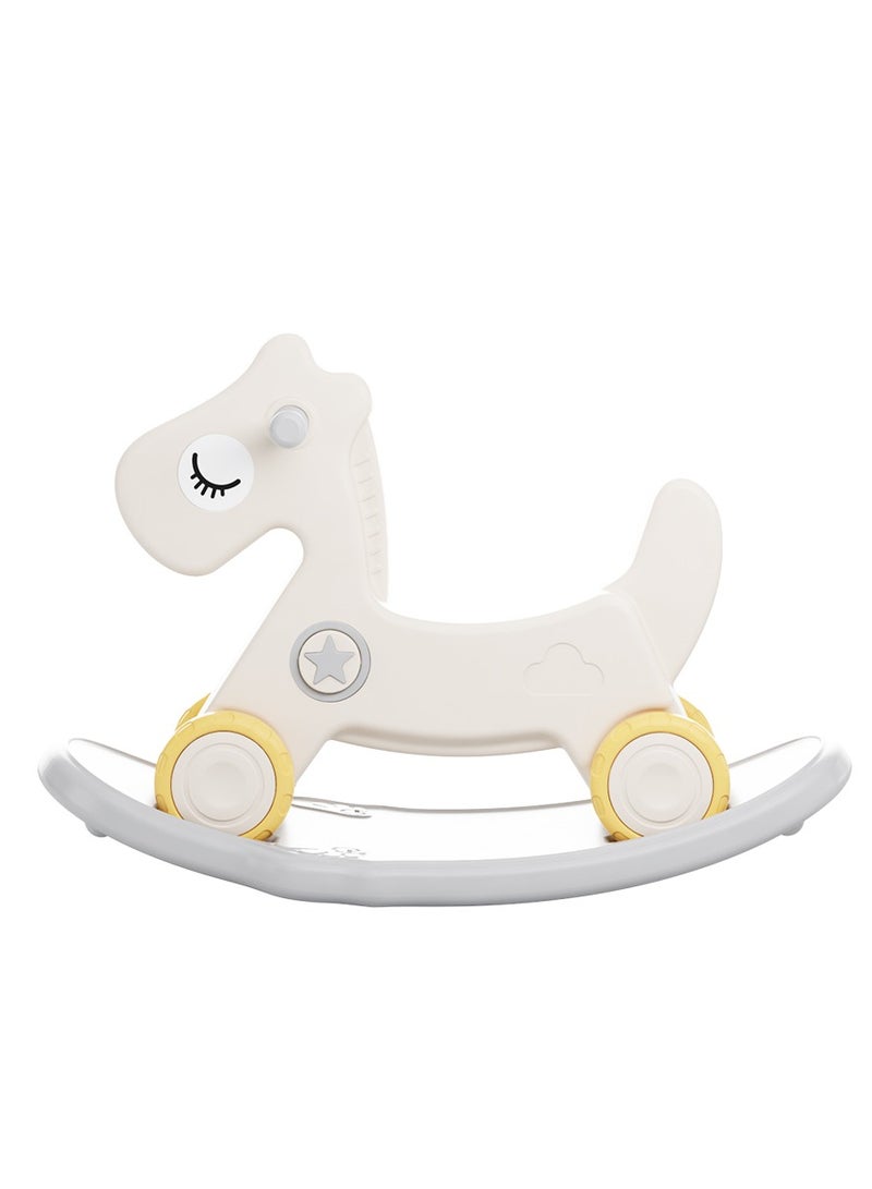 FULL JOY Rocking Horse 2 In 1 Toddler Baby  With Detachable Balance Board And Footrest - Image 1