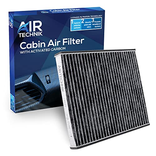 AirTechnik CF10562 Cabin Air Filter w/Activated Carbon | Fits 2001-2005 Lexus GS300/GS430, 2001-2006 LS430, 2002-2010 SC430-87139-50030 - Image 1
