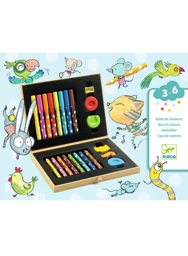 DJECO Box Of Colours For Toddlers