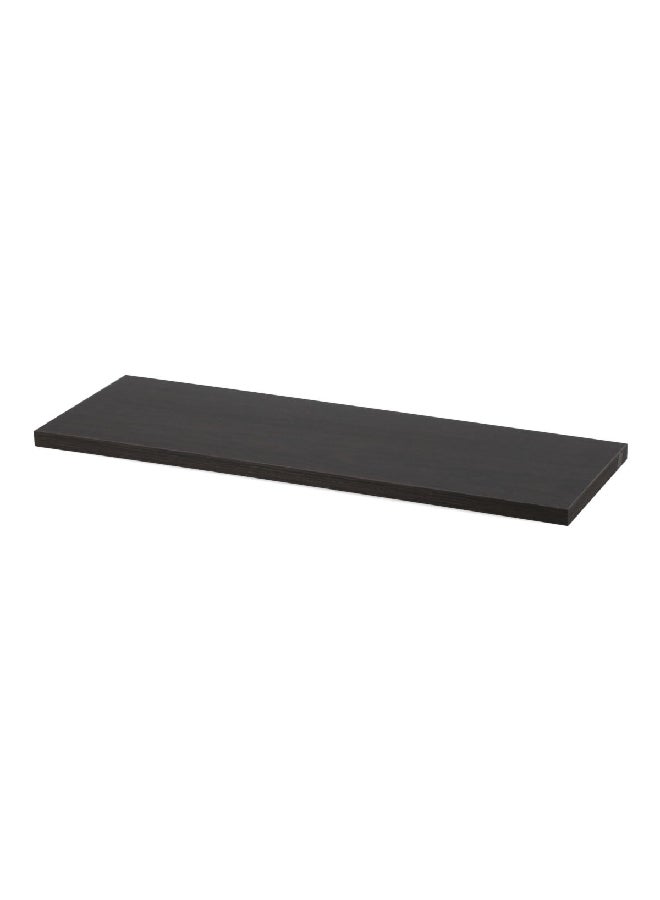 Micasa Superior Quality Wall Mounted Rectangular Wooden Shelf Espresso 1.8 x 20 x 60 cm 15461  - Image 2