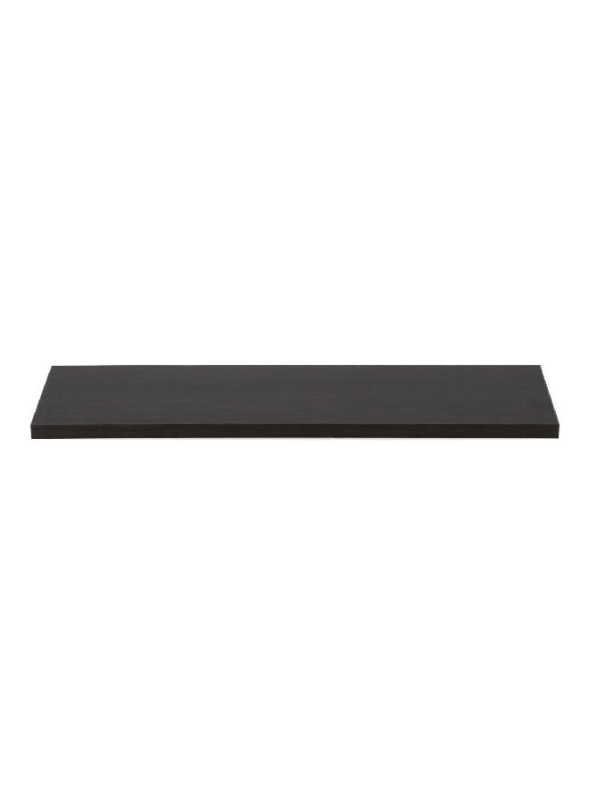 Micasa Superior Quality Wall Mounted Rectangular Wooden Shelf Espresso 1.8 x 20 x 60 cm 15461  - Image 1