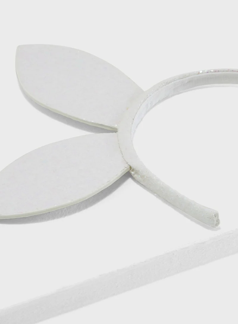GYMBOREE Kids Sequin Bunny Ears Hairband