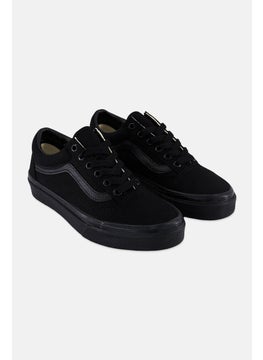 Women Old Skool Lace Up Shoes, Black