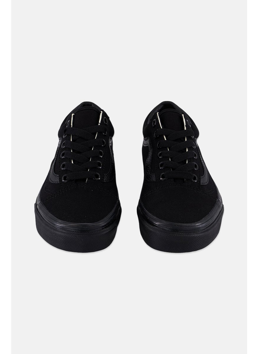 VANS - Women Old Skool Lace Up Shoes, Black - Image 1