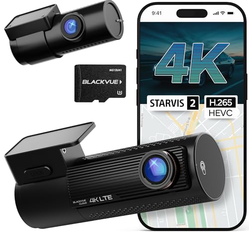 BlackVue DR970X-2CH LTE Plus II NA 64GB Dash Cam – Built-in 4G LTE, 4K UHD Front (STARVIS 2, HDR)+Full HD Rear, Fast Boot, USB-C Install, Cloud Remote Access, Smart Parking Mode, GPS, G-Sensor Dashcam - Image 1