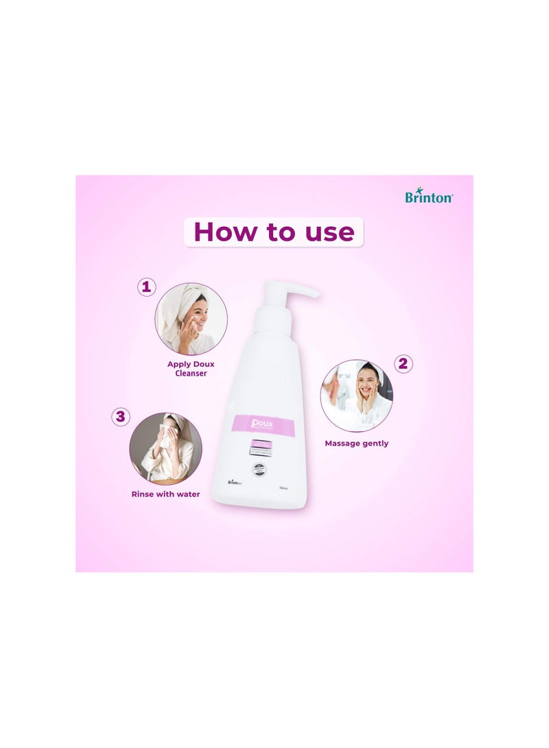 Brinton Doux Daily Cleanser for Deep Pore Cleanser Detoxifying and Smooth Skin - Image 2