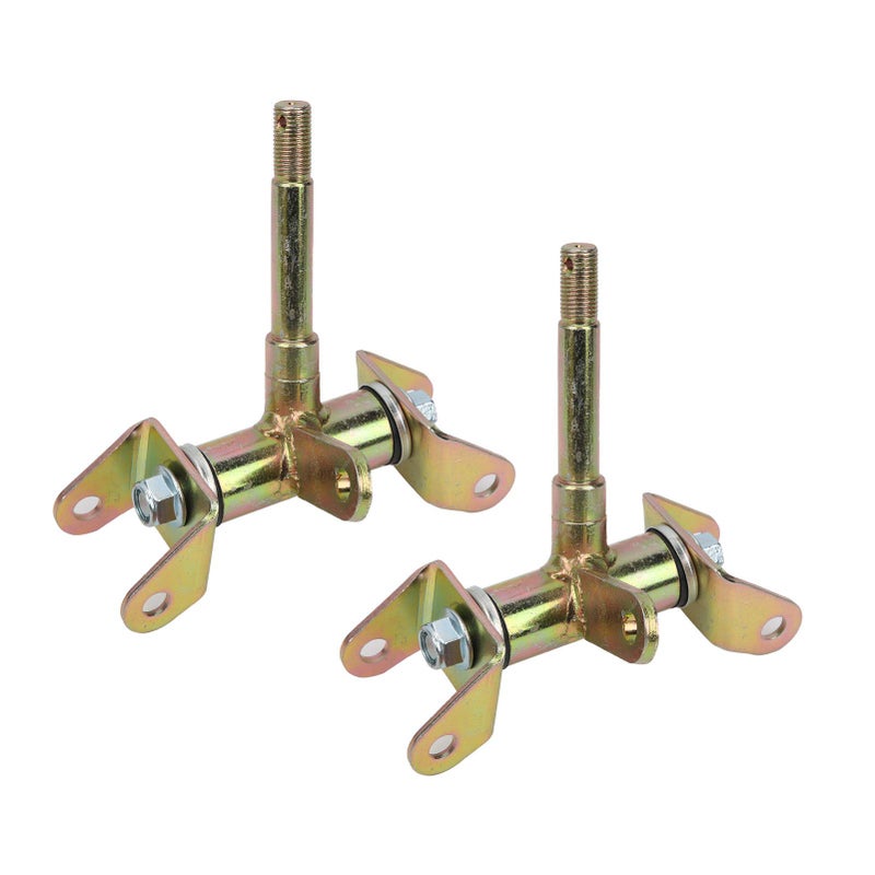 2Pcs Universal Steering Knuckles Kart Front Steering Strut Knuckle Spindle for ATV UTV Quad Bike Parts Dirt Bike