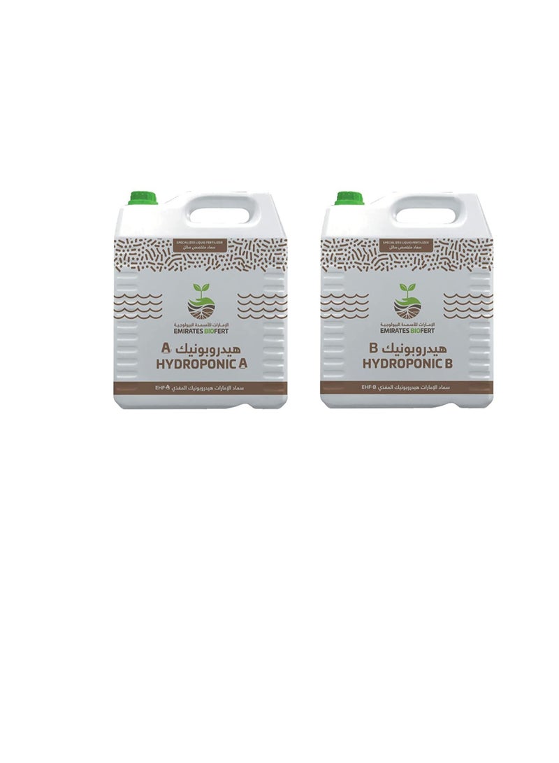 Generic Hydroponic Nutrient Solutions A & B Bundle 10 liter each – World's Best Liquid Nutrient | Supports Vegetative and Flowering Stages of Plants  - Image 2