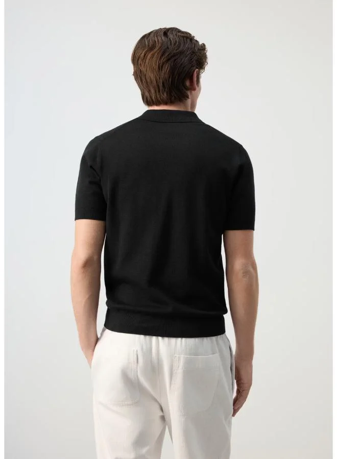 مانجو مان 100% Cotton Knitted Polo Structure