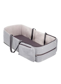 Travelnest Travel Cradle In Gray, Compact And Lightweight, Easy Setup, Comfortable Sleeping Surface, Breathable Fabric - pzsku/Z1D3F665D2A9694D924AAZ/45/_/1673440121/ea58672a-8716-4a70-9490-8dd77f5ac3e7