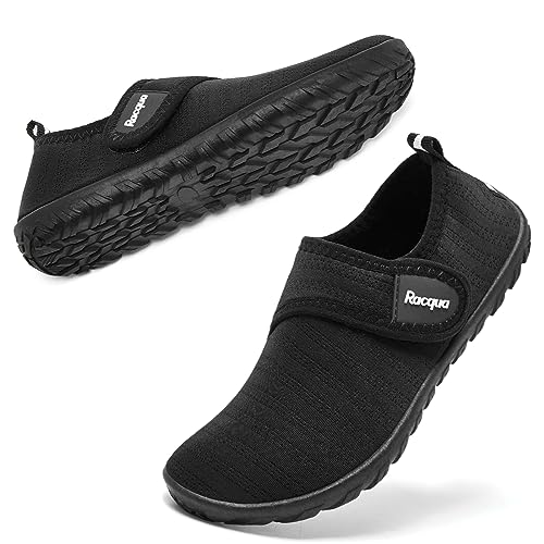 Racqua Kids Water Shoes Boys Girls Quick Dry Barefoot Lightweight Beach Sport Aqua Shoes Swim Pool Walking Surfing Boating Shoes Big Kid Black 5 - Image 2