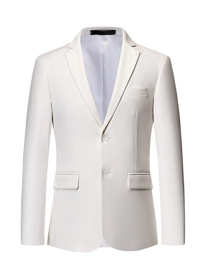 Shougu New Slim Fit Business Casual Fashionable Suit Jacket  - Image 1