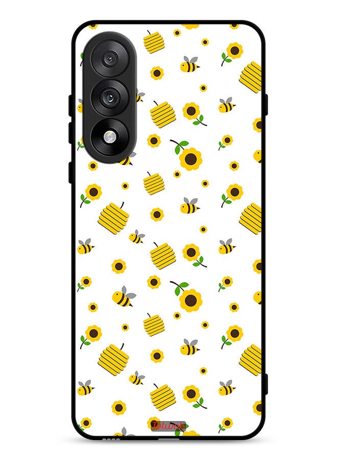 Tolwak OnePlus Nord 5 Protective Case Cover Sunflowers And Bees - Image 1