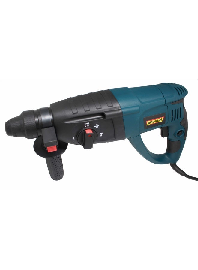 ROBUSTLINE Rotary Hammer Drill Machine 26Mm Drilling Hammering 3.15Kg 3-Pin Plug Metal And Wood Drilling - Image 1