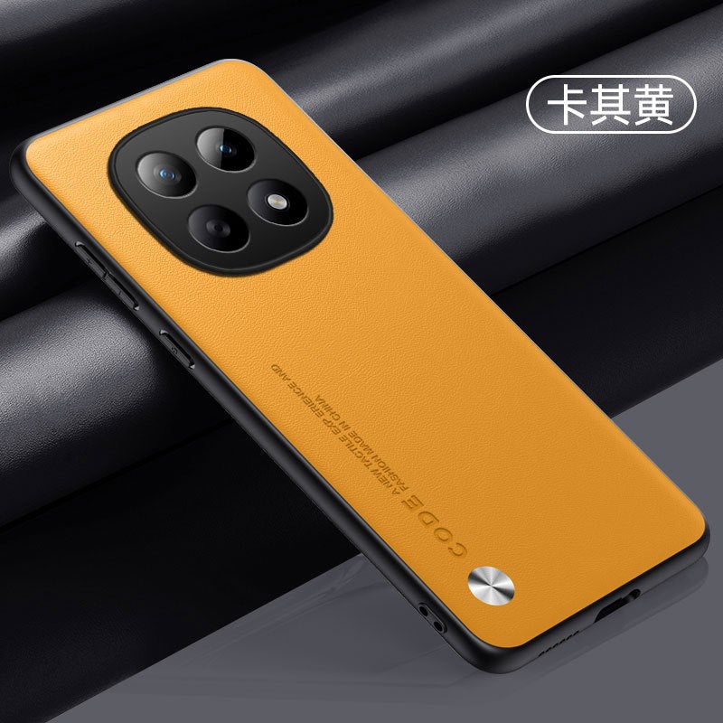 غطاء واقي، حماية من السقوط، مقاوم للصدمات لـ Redmi Note 15، برتقالي باللون الأحمر للاستخدام الخارجي سهل الحمل سهل التخزين - Image 1