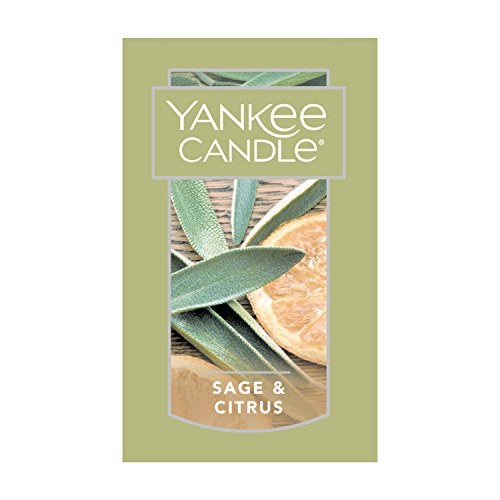 YANKEE CANDLE معطرات هواء السيارة من يانكي كاندل، جرة السيارة المعلقة® برائحة المريمية والحمضيات النهائية، يزيل الروائح لمدة تصل إلى 30 يومًا - Image 2