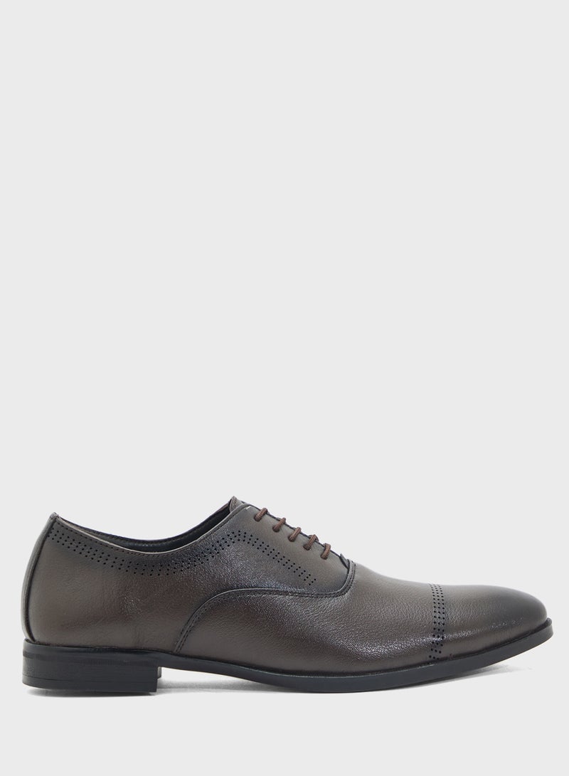 Robert Wood Genuine Leather Formal Lace Ups  - Image 1