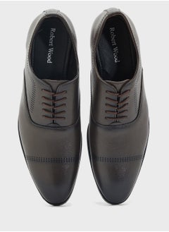 Robert Wood Genuine Leather Formal Lace Ups  - Image 4