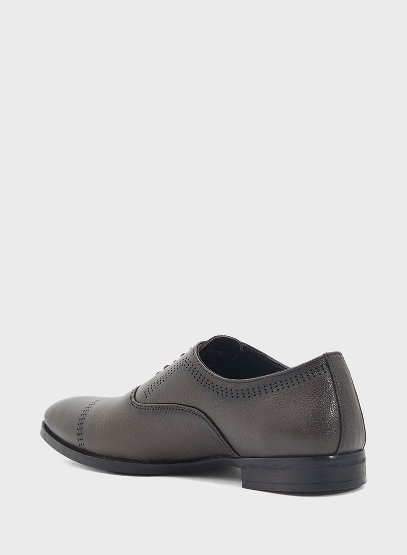 Robert Wood Genuine Leather Formal Lace Ups  - Image 2