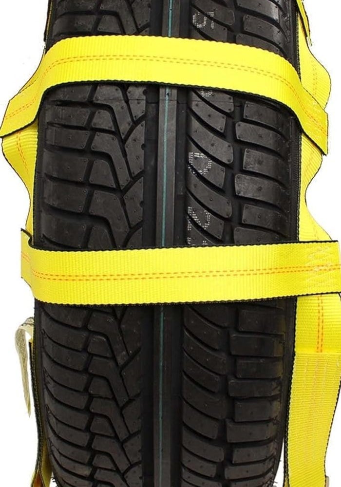 DC Cargo Mall Tow Dolly Basket Straps with Twisted Snap Hooks - 2-Pack - Image 3