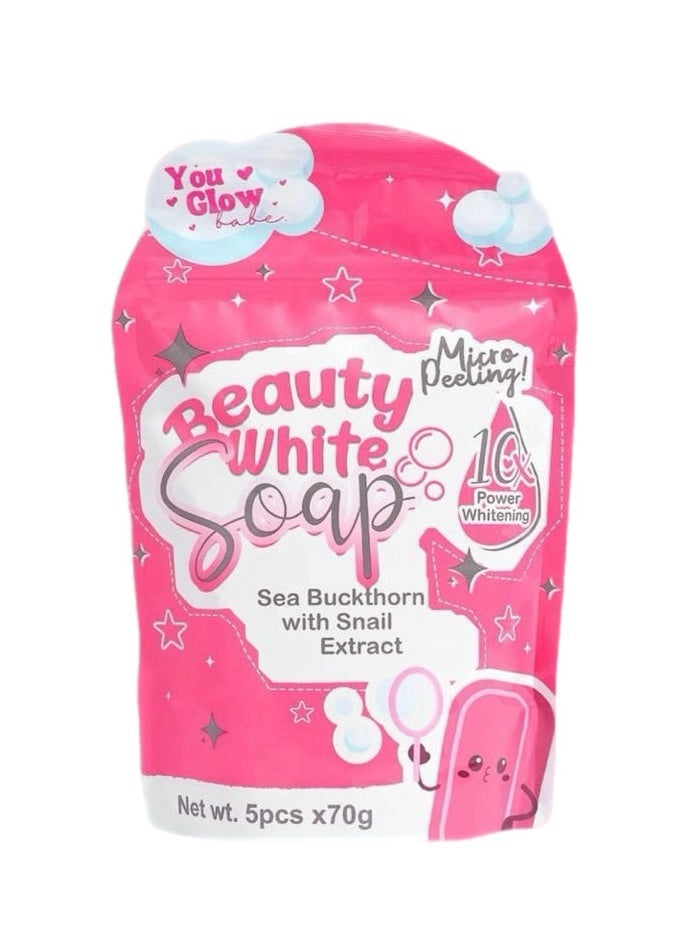 You Glow Babe - You Glow Babe Beauty White Soap (5 pcs*70g) - Image 1