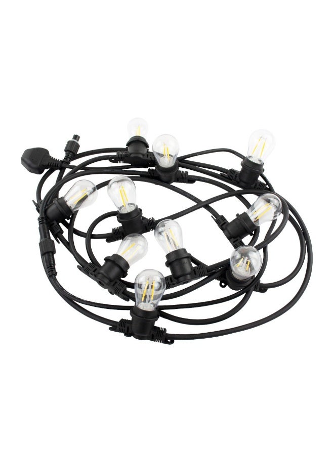 سلسلة أضواء LED خارجية للإضاءة الزخرفية الخارجية للحديقة أو الشرفة أو الفناء أو المناسبات، 5 أمتار - Image 4