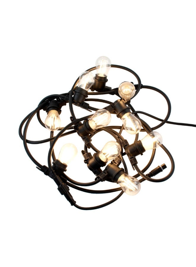 سلسلة أضواء LED خارجية للإضاءة الزخرفية الخارجية للحديقة أو الشرفة أو الفناء أو المناسبات، 5 أمتار - Image 3