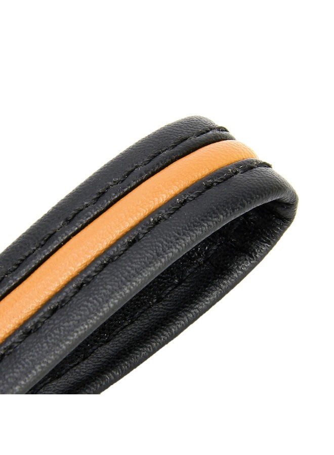 NIBEMINENT Leather Strap Metal Buckle Keychain - Image 3