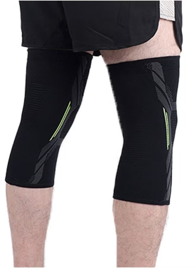 Unisex Anti-Slip Knee Brace Sleeves (1 Pair) - Premium Compression Support for Arthritis, Joint Pain & Meniscus Tear Relief - Soft Breathable Design for Basketball, Running & Fitness（L） - Image 3