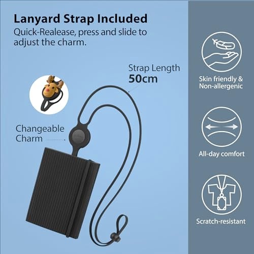 Bone Lanyard Passport-Lite - Waterproof Silicone Passport Wallet, Travel Accessory- Passport Wallet - Image 4