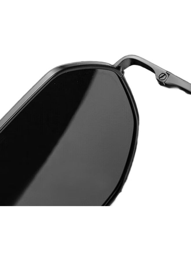 DRATRA Polarized Sunglasses Unisex Fashion Shades Double Beam Design Driving Glasses Anti-Glare Anti-Uv Car Driving Trendy - Image 2