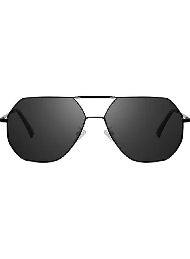 DRATRA Polarized Sunglasses Unisex Fashion Shades Double Beam Design Driving Glasses Anti-Glare Anti-Uv Car Driving Trendy - Image 3